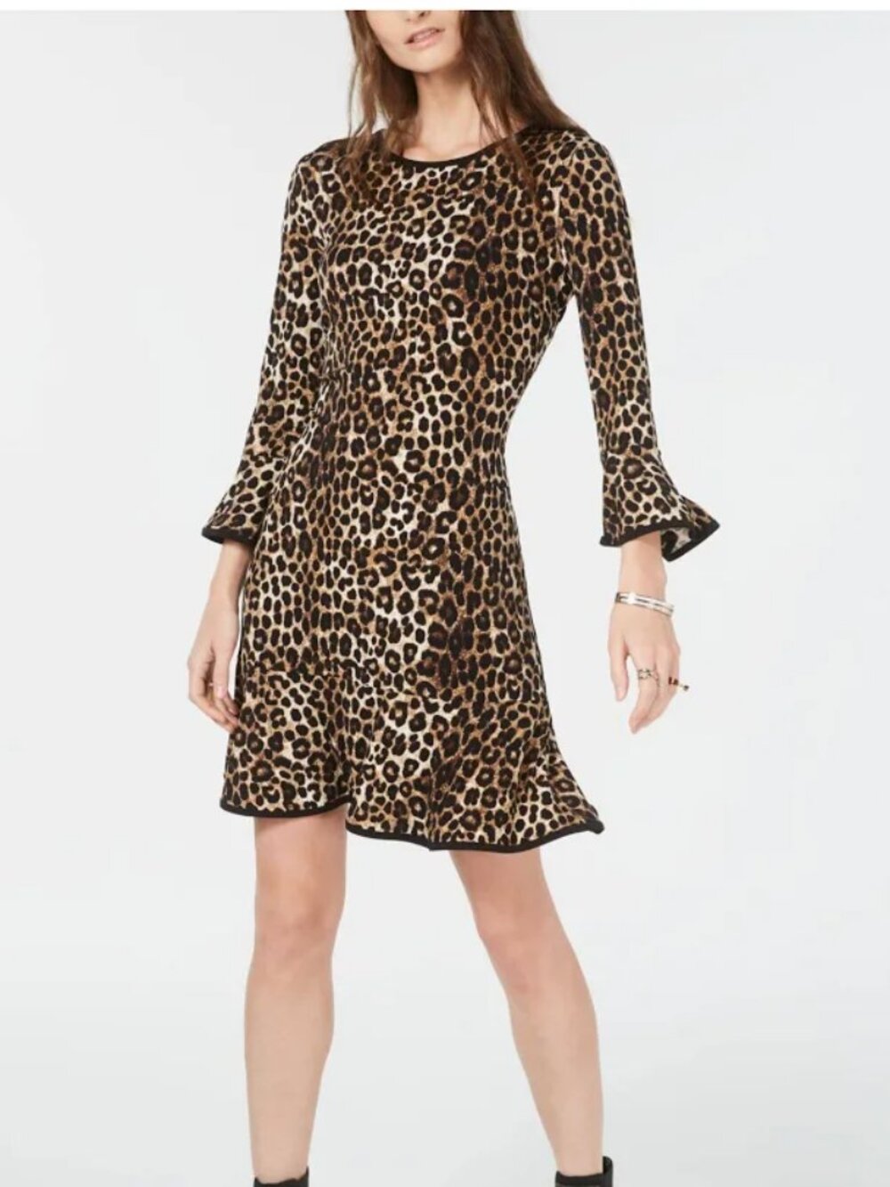 Leopard Print Michael Kors Dress